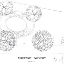 Robertson Fountain sketch