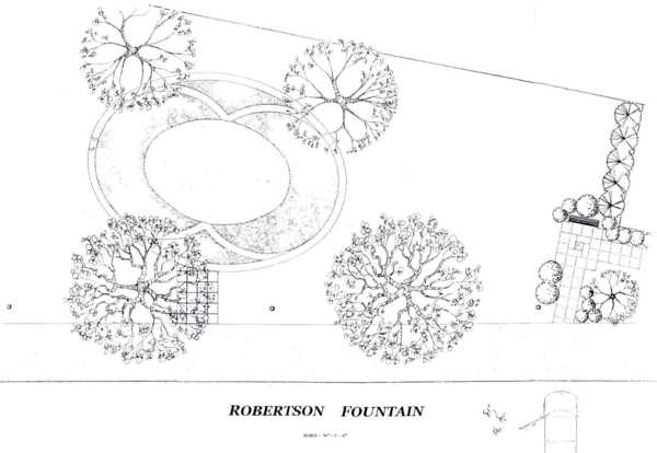 Robertson Fountain sketch